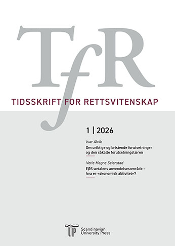Tidsskrift for Rettsvitenskap